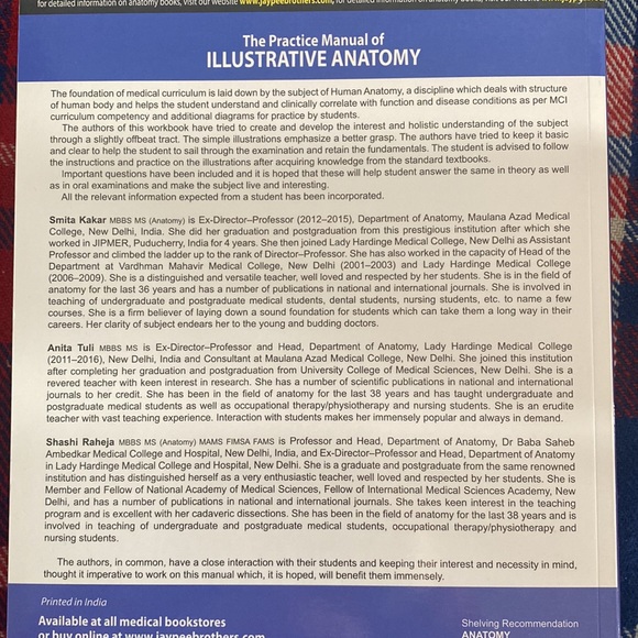 Like new- The Practice Manual of Illustrative Anatomy - Picture 5 of 5